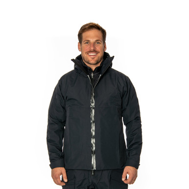 Jacket Short Ut Wave Zip Fabric Waterproof Green Hood Extractable | eBay