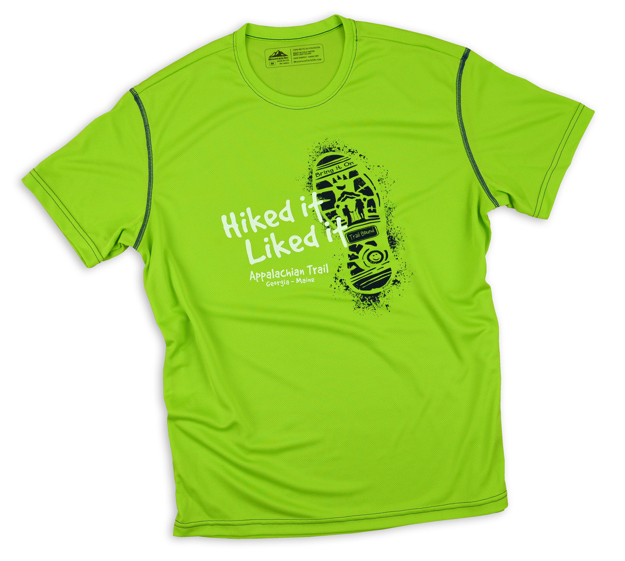 【別注】MOUNTAIN RESEARCH Party Hike Shirts Hiked It Liked It Appalachian Trail Performance Tee