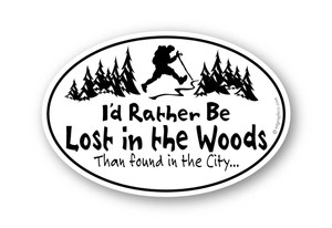 Wholesale Lost in the Woods Sticker Wholesale Lost in the Woods Sticker