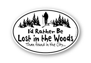 Wholesale Classic Lost in the Woods Sticker Wholesale Classic Lost in the Woods Sticker