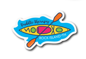 Wholesale Die Cut Paddle Therapy Sticker Wholesale Die Cut Paddle Therapy Sticker