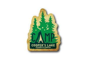 Wholesale Die Cut Camp Trees Sticker Wholesale Die Cut Camp Trees Sticker