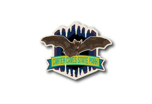 Wholesale Die Cut Brown Bat Sticker Wholesale Die Cut Brown Bat Sticker