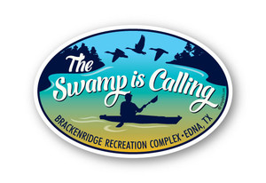 Wholesale The Swamp is Calling Oval Sticker Wholesale The Swamp is Calling Oval Sticker