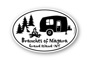 Wholesale Campsite Camper Sticker Wholesale Campsite Camper Sticker