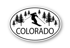Wholesale Skier Trees Sticker Wholesale Skier Trees Sticker