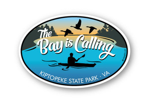 Wholesale The Bay is Calling Oval Sticker Wholesale The Bay is Calling Oval Sticker