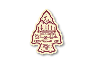Wholesale Arrowhead Camper Die Cut Sticker Wholesale Arrowhead Camper Die Cut Sticker