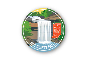 Wholesale Big Falls Sticker Wholesale Big Falls Sticker