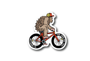 Wholesale Bigfoot Bicycle Sticker Wholesale Bigfoot Bicycle Sticker