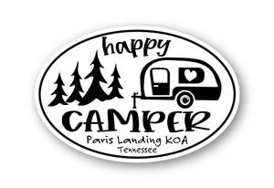Wholesale Happy Love Camper Sticker Wholesale Happy Love Camper Sticker