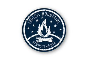 Wholesale Fireside 4" Sticker Wholesale Fireside 4" Sticker