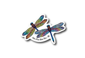 Wholesale Dragonfly Die Cut Sticker Wholesale Dragonfly Die Cut Sticker