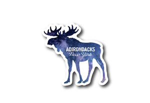 Wholesale Starry Moose Die Cut Sticker Wholesale Starry Moose Die Cut Sticker
