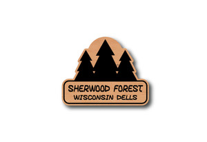 Wholesale Three Pines Die Cut Wooden Magnet Wholesale Three Pines Die Cut Wooden Magnet