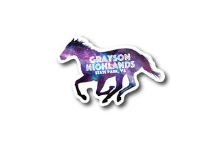 Wholesale Horse Galaxy Sticker Wholesale Horse Galaxy Sticker