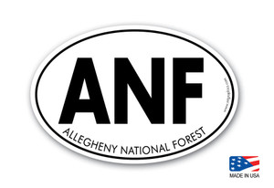 Allegheny National Forest Sticker Allegheny National Forest Sticker