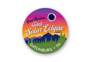 Wholesale Take Me Eclipse Round Sticker Wholesale Take Me Eclipse Round Sticker