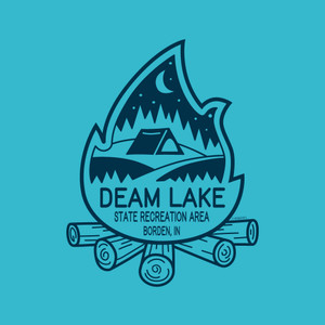 Campfire Tent Tee Shirt Campfire Tent Tee Shirt