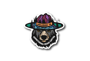 Ranger Bear Die Cut Sticker Ranger Bear Die Cut Sticker