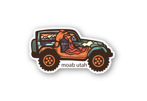 Delicate Arch Jeep Sticker