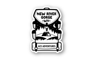 Day Pack Camp Sticker