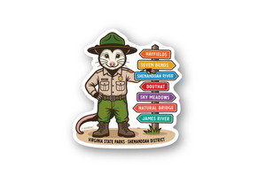 Opossum Ranger Sticker