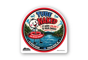 Tube Naked Sticker