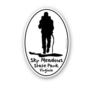 Wholesale Hiker with Hiking Stick Sticker Wholesale Hiker with Hiking Stick Sticker