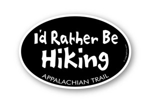 Wholesale I'd Rather Be Hiking Sticker Wholesale I'd Rather Be Hiking Sticker