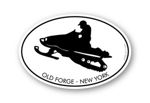 Wholesale Snowmobile Jump Sticker