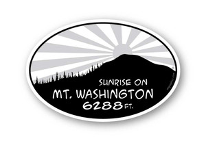 Wholesale Mountain Sunrise Sticker Wholesale Mountain Sunrise Sticker