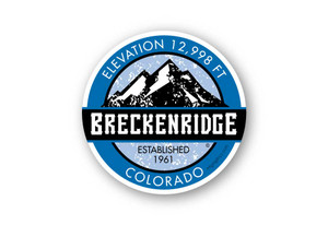 Wholesale Mountain Elevation Sticker Wholesale Mountain Elevation Sticker