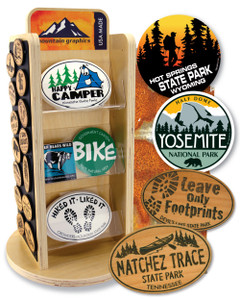 Wholesale Sticker, Mountain Graphics