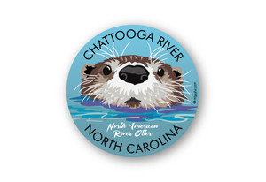 Wholesale River Otter Sticker Wholesale River Otter Sticker