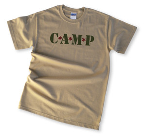 Camp MASH, Camping T-Shirt Camp MASH, Camping T-Shirt