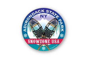 Wholesale Crossed Snowshoes Sticker Wholesale Crossed Snowshoes Sticker