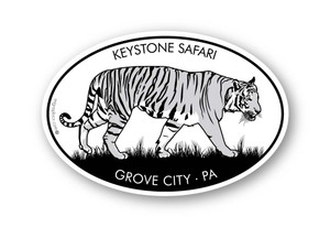 Wholesale Tiger Walking Sticker Wholesale Tiger Walking Sticker