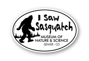 Wholesale I Saw Sasquatch Walking Sticker