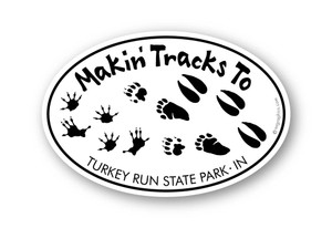 Wholesale Animal Tracks Sticker Wholesale Animal Tracks Sticker