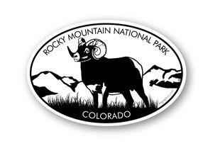 Wholesale Bighorn Standing Sticker Wholesale Bighorn Standing Sticker