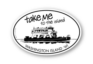 Wholesale Island Ferry Sticker Wholesale Island Ferry Sticker