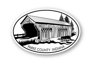 Wholesale Covered Bridge Sticker