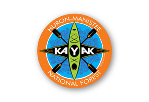 Wholesale Kayak Sticker - Orange Wholesale Kayak Sticker - Orange