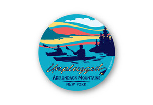 Wholesale Unplugged Kayak Sticker Wholesale Unplugged Kayak Sticker