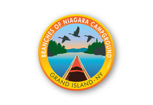Wholesale Canoe on Lake Sticker Wholesale Canoe on Lake Sticker