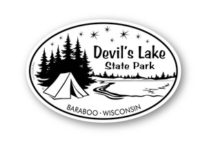 Wholesale Camping Lake Sticker Wholesale Camping Lake Sticker