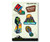 Hiking Icon Die Cut Sticker Pack - Topo Hiking Icon Die Cut Sticker Pack - Topo