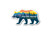 Wholesale Grizzly & Mountains Die Cut Sticker