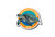 Sea Turtle Round DieCut Sticker Sea Turtle Round DieCut Sticker